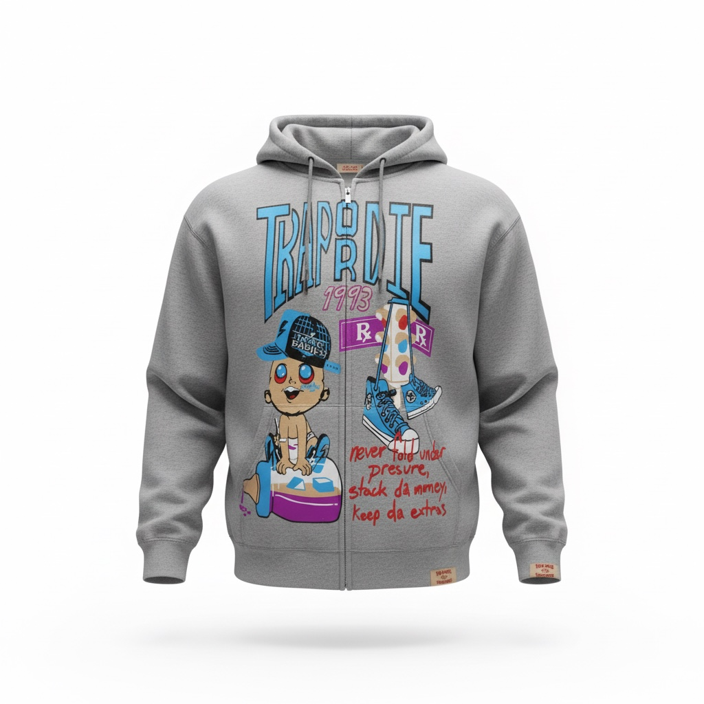 Trap or Die Hoodie