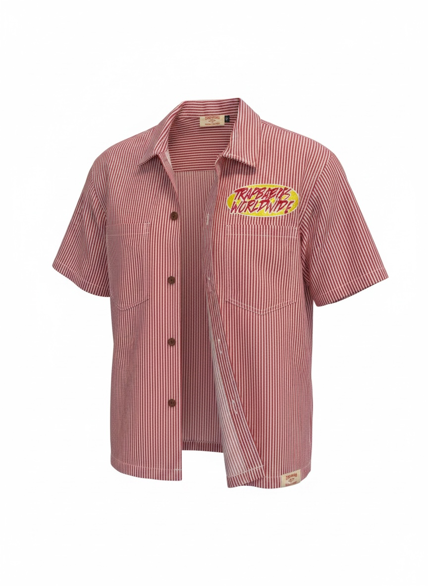 Trap Button Up